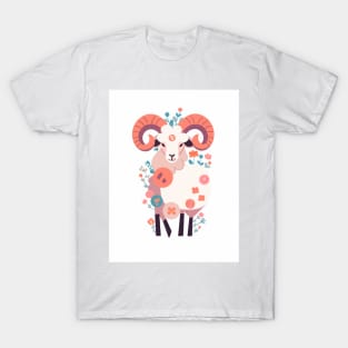 Stunning Capricorn Zodiac Illustration T-Shirt